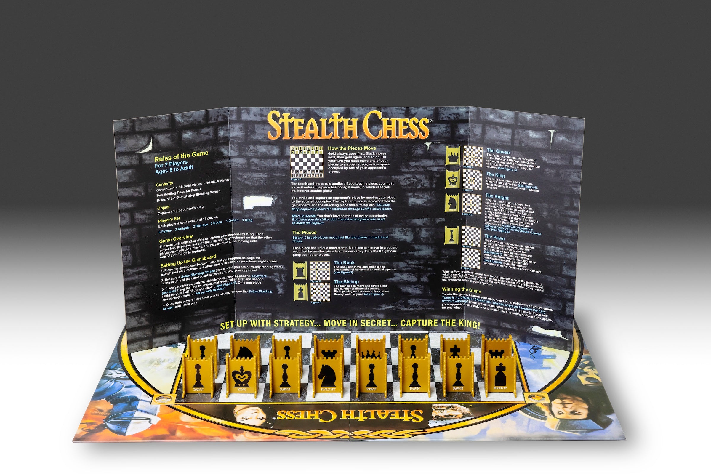 Stealth Chess® rules sheet